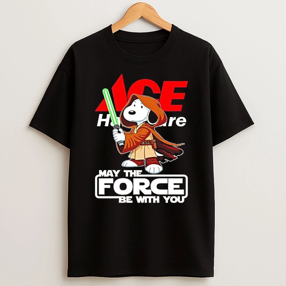 Star Wars Snoopy Ace Hardware May The Force Be With You Shirts