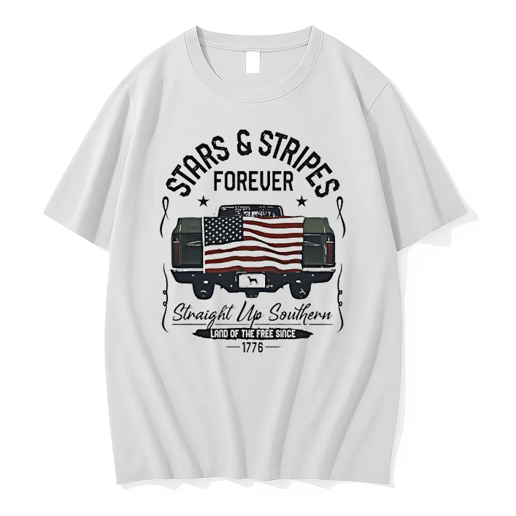 Stars And Stripes Forever Straight Up Southern Land Of The Free Since 1776 Shirts