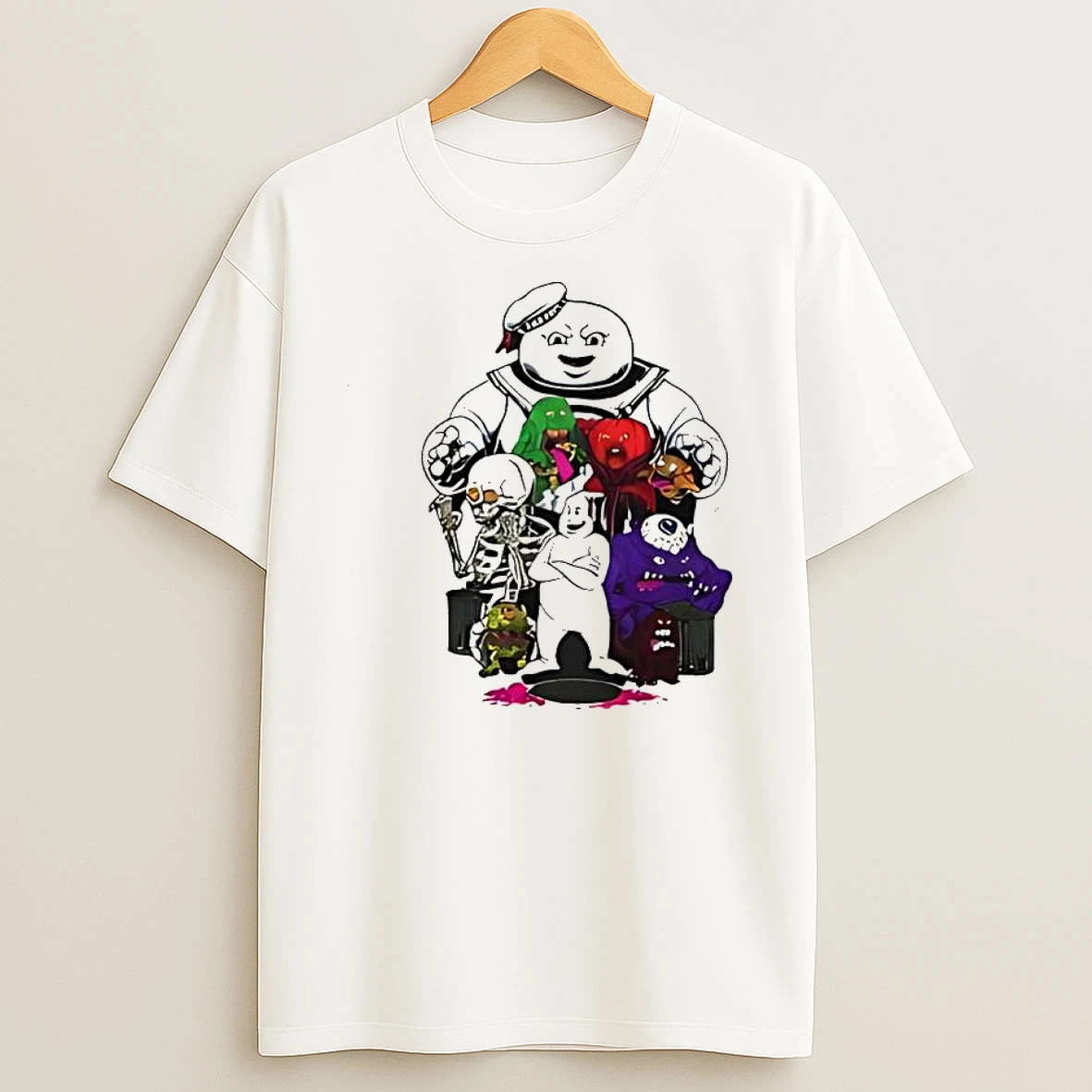 Stay Puft Marshmallow Man Ghostbusters Shirts