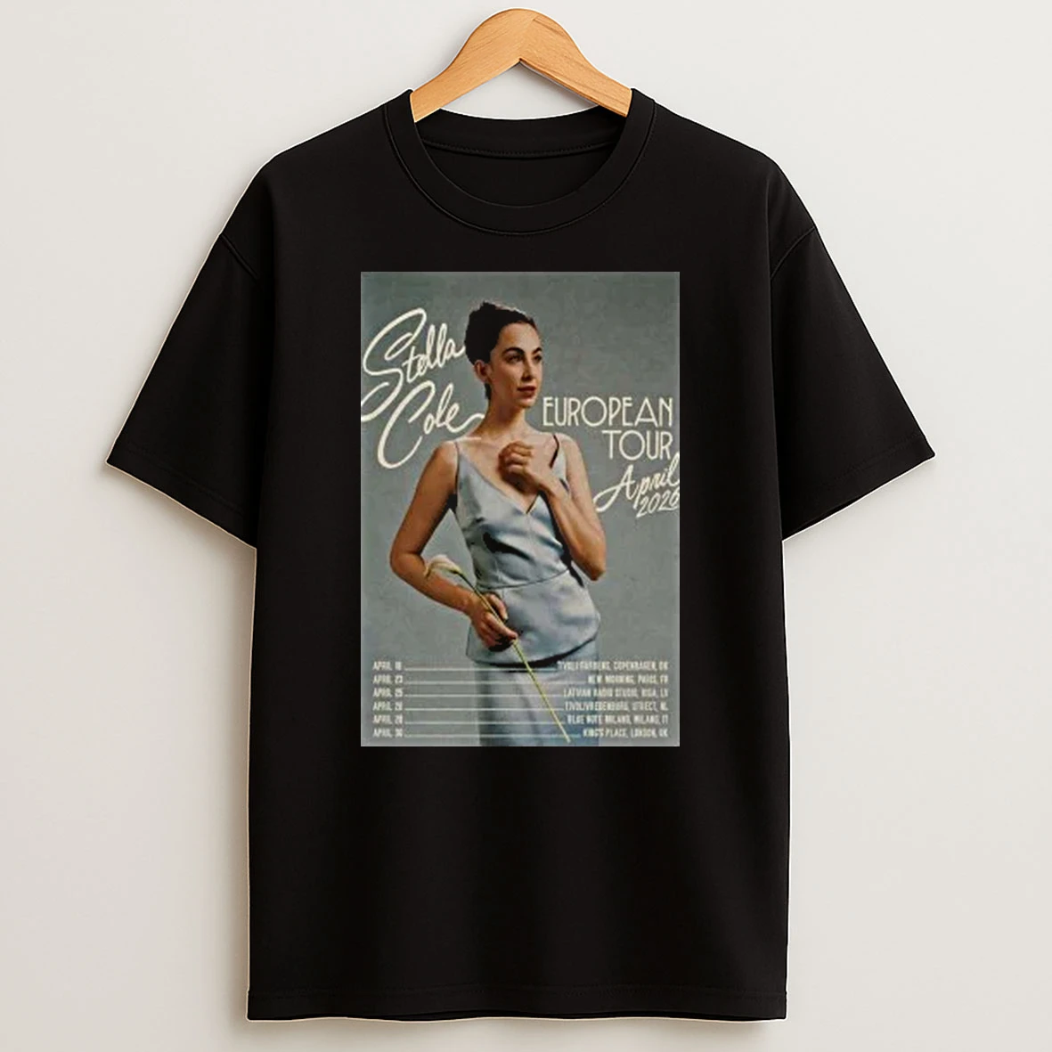 Stella Cole Tour 2026 Europe Shirts