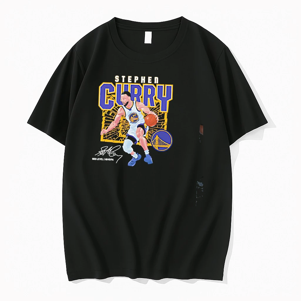 Steph Curry Golden State Warriors Shattered Signature Graphic Shirts