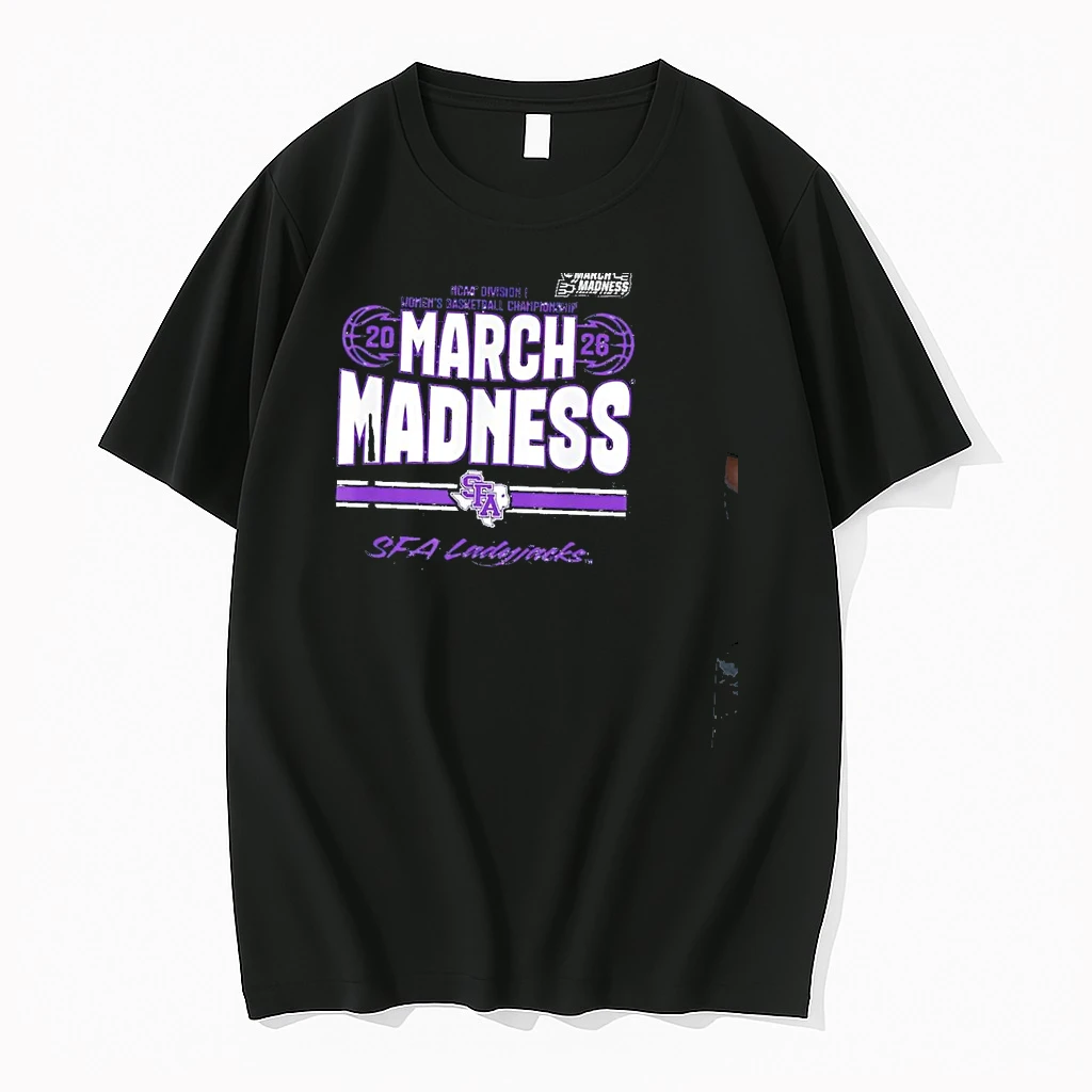 Stephen F Austin Ladyjacks 2026 March Madness Ncaa Womens Basketball Logo Shirts