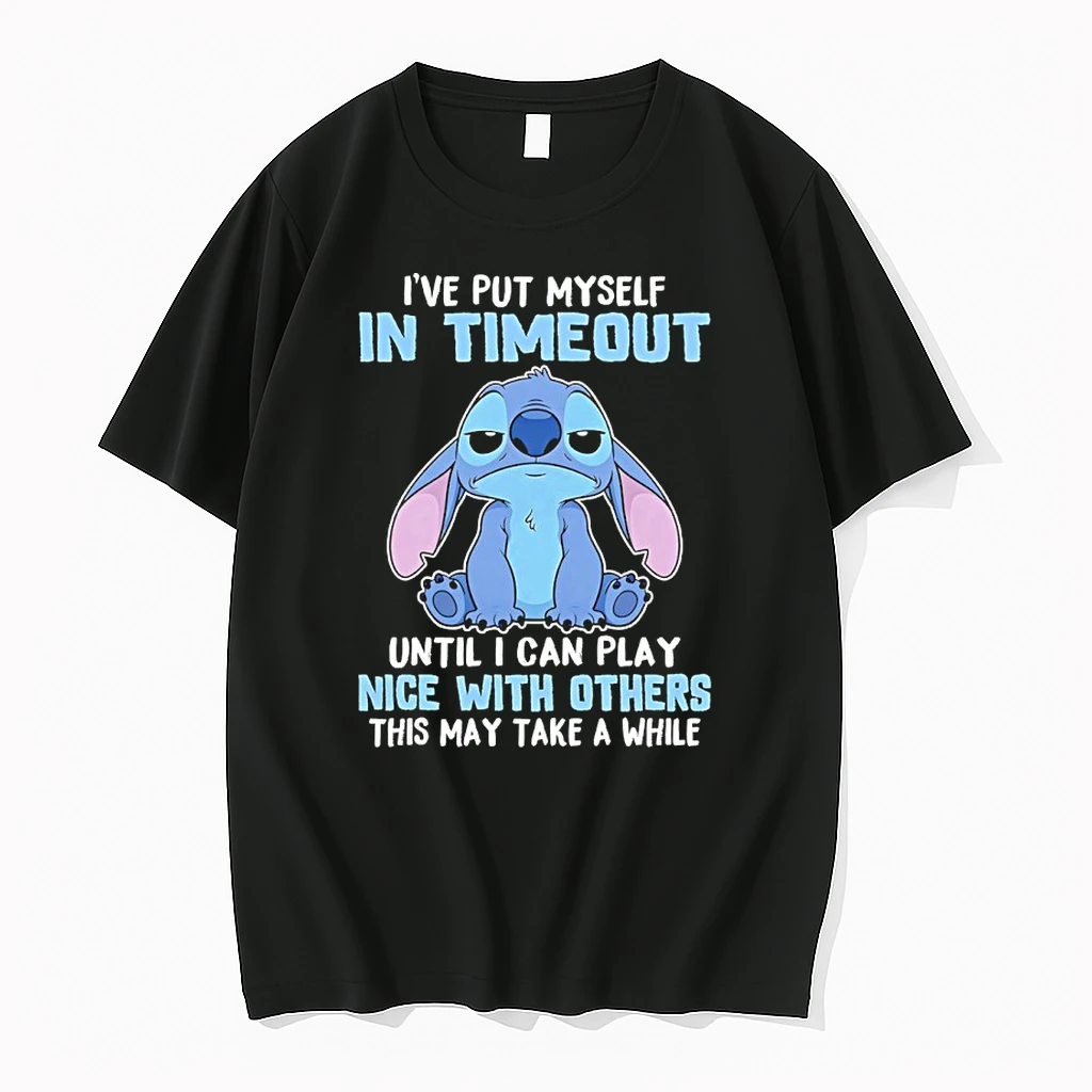 Stitch Ive Put Myself In Timeout Until I Can Play Nice With Others This May Take A While Shirts