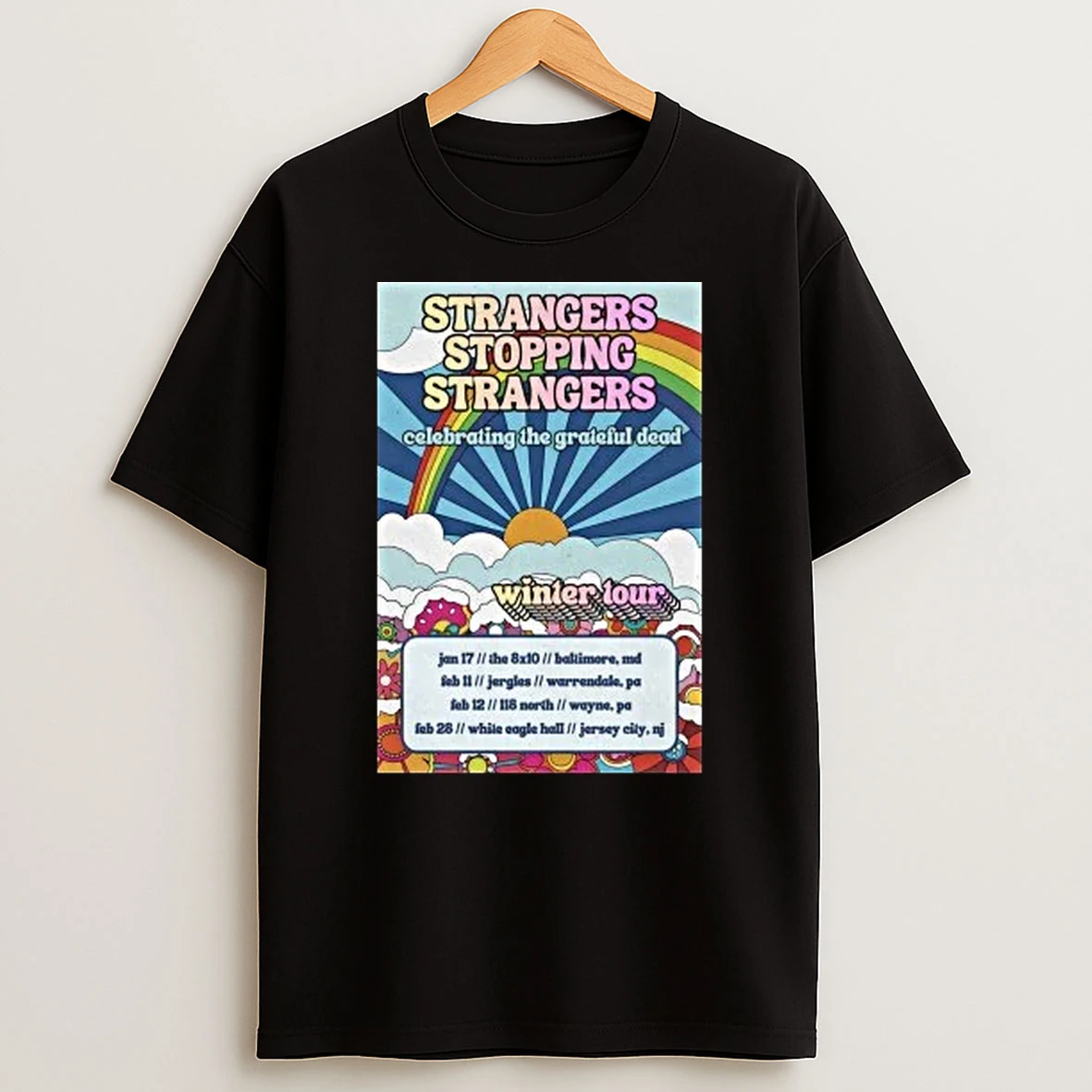Strangers Stopping Strangers Jersey City Nj Feb 28 2026 Shirts