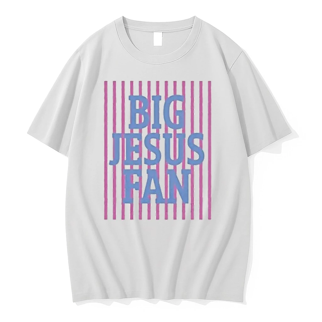Striped Big Jesus Preppy Christian Tour 2026 Shirts