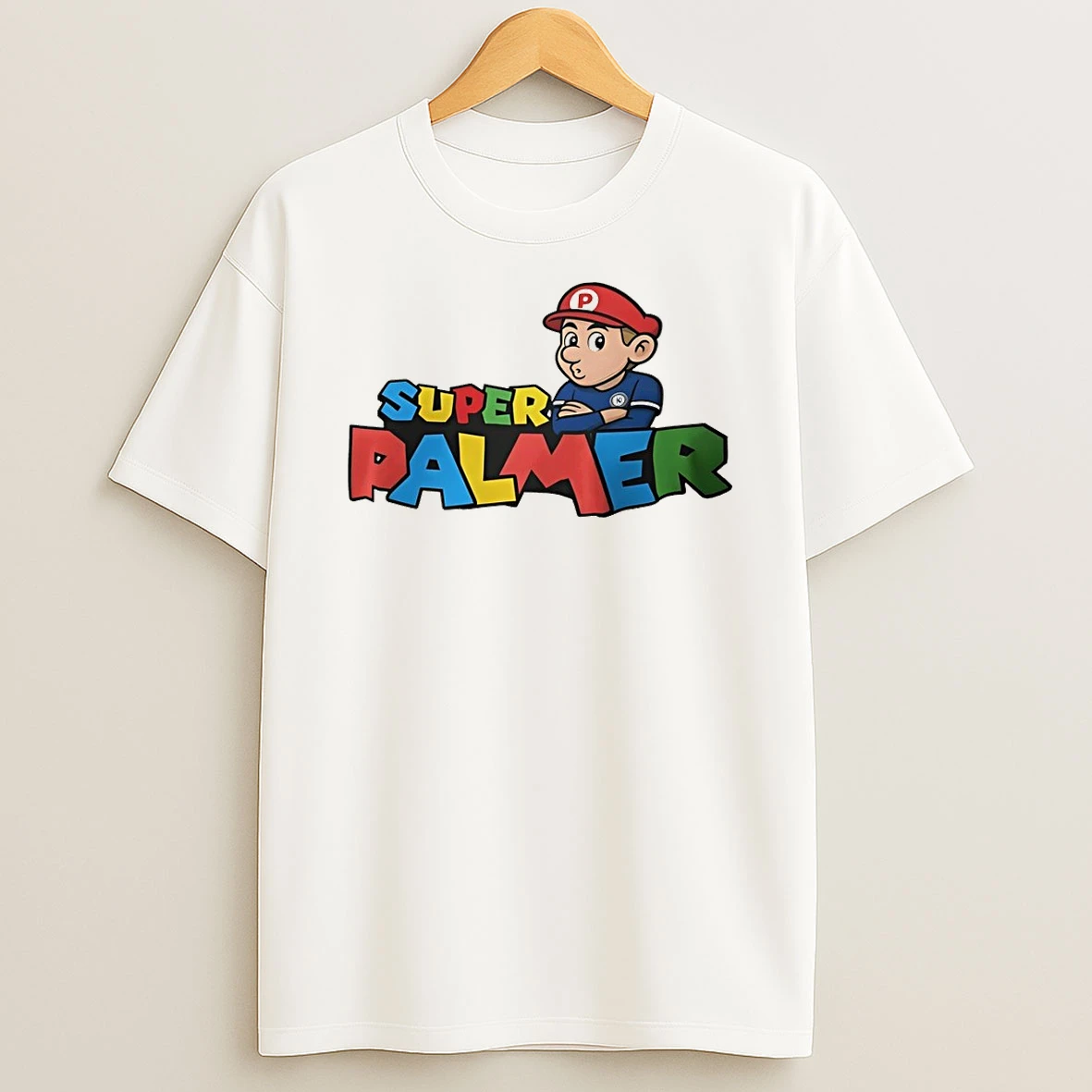 Super Palmer Chelsea Football England Team Fan Game Day Mario Shirts