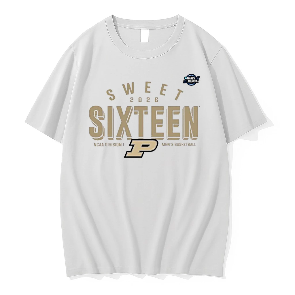 Sweet 16 Purdue Boilermakers 2026 Ncaa Mens Basketball Shirts