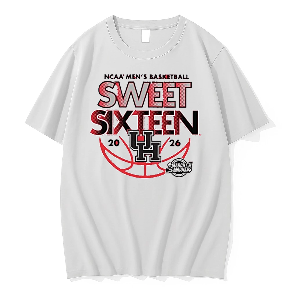 Sweet Sixteen 2026 Houston Ncaa Mens Basketball Shirts