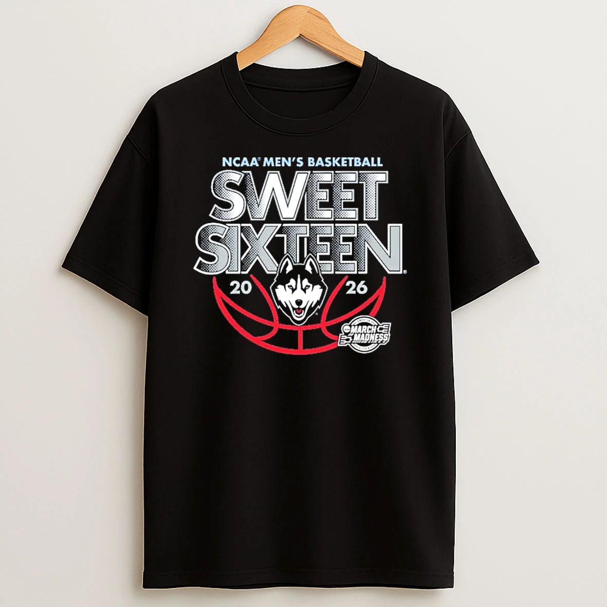 Sweet Sixteen 2026 Uconn Mens Basketball Shirts