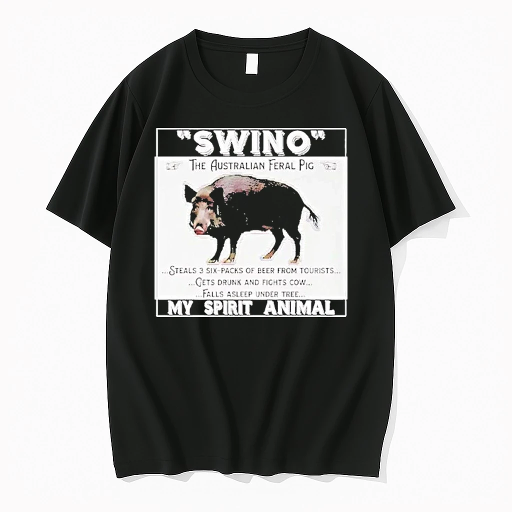 Swino The Australian Feral Pig My Spirit Animal Tour 2026 Shirts
