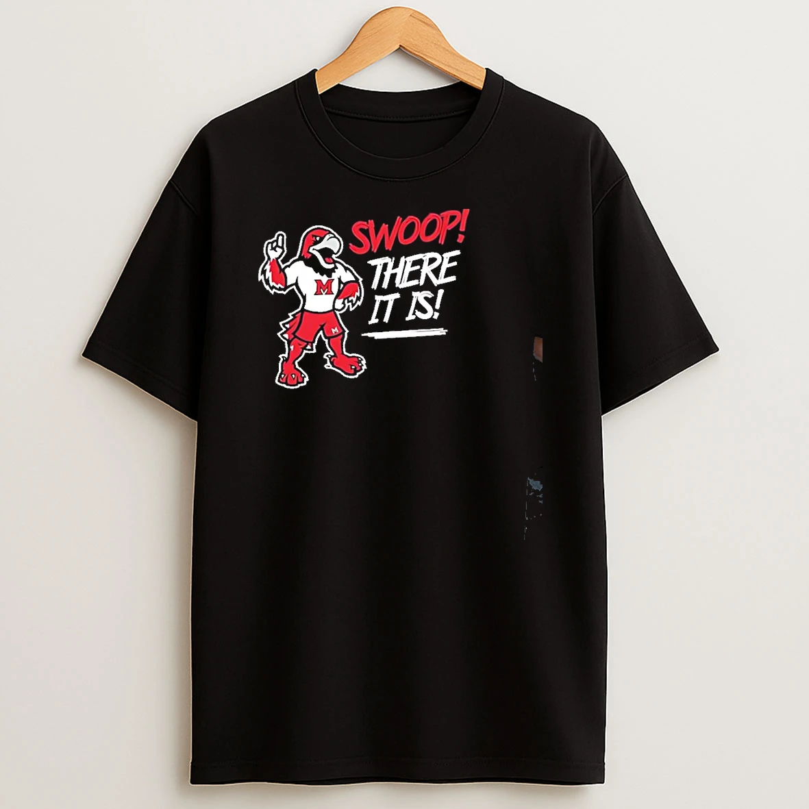 Swoop There It Is Miami Redhawks Logo Shirts