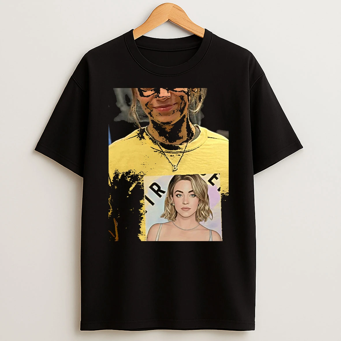 Sydney Sweeney Blonde Glam Art Shirts