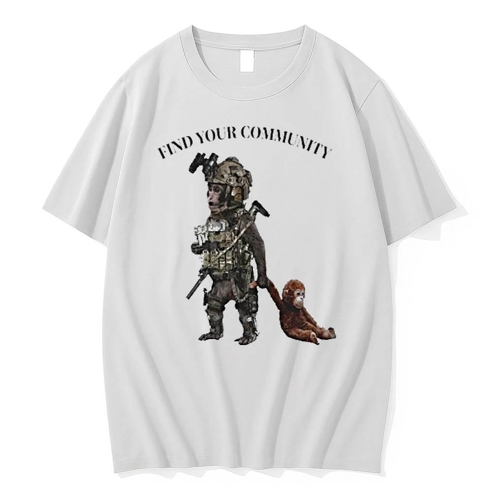 Tactical Punch The Monkey Find Your Community Tour 2026 Shirts
