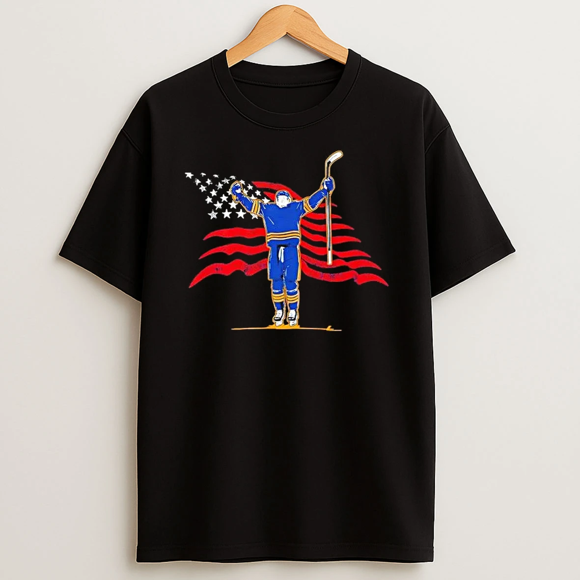 Tage Thompson Stars And Stripes Superstar Pose Us Flag Shirts