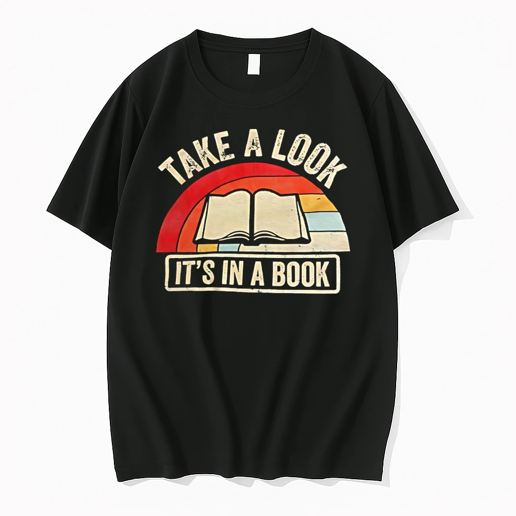Take A Look Its In A Book Vintage Shirts