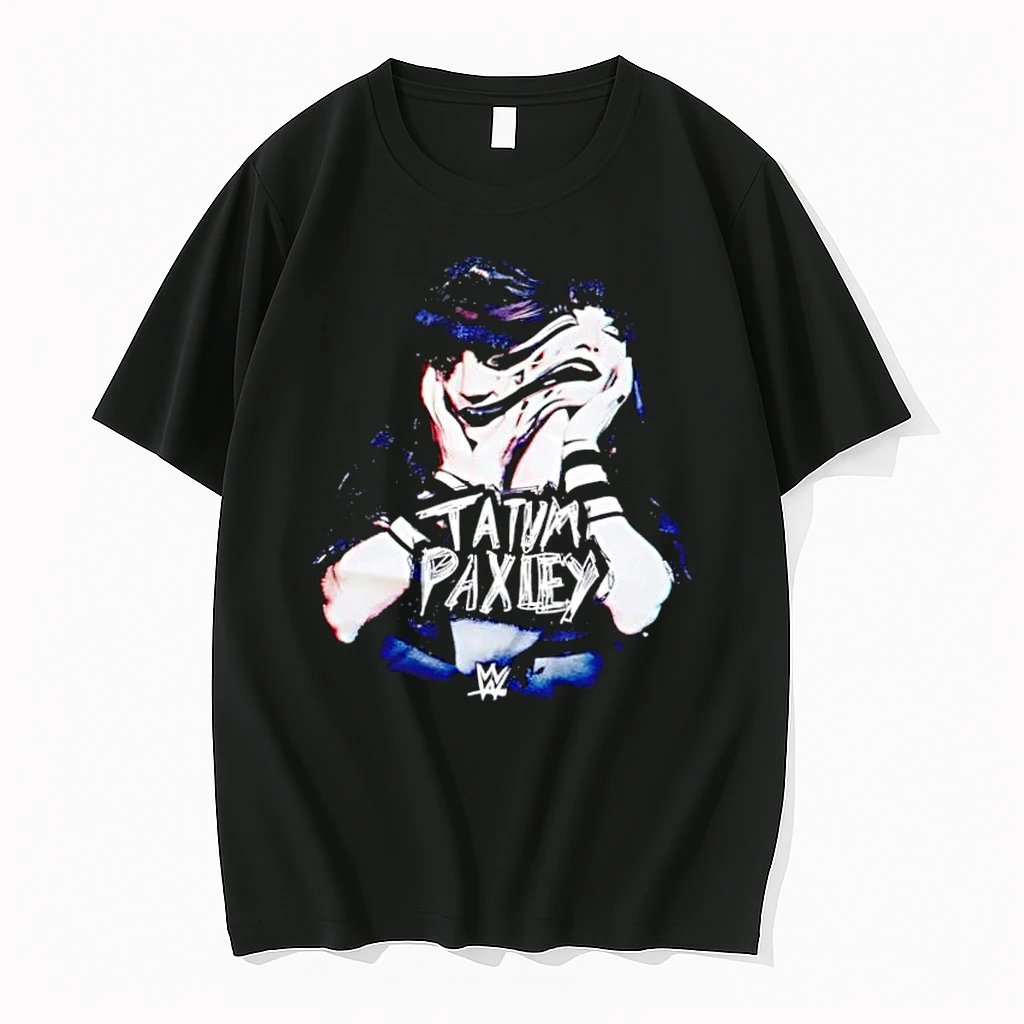 Tatum Paxley Glitch Face Wwe Wrestling Shirts