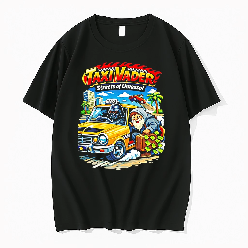 Taxi Vader Streets Of Limassol Shirts