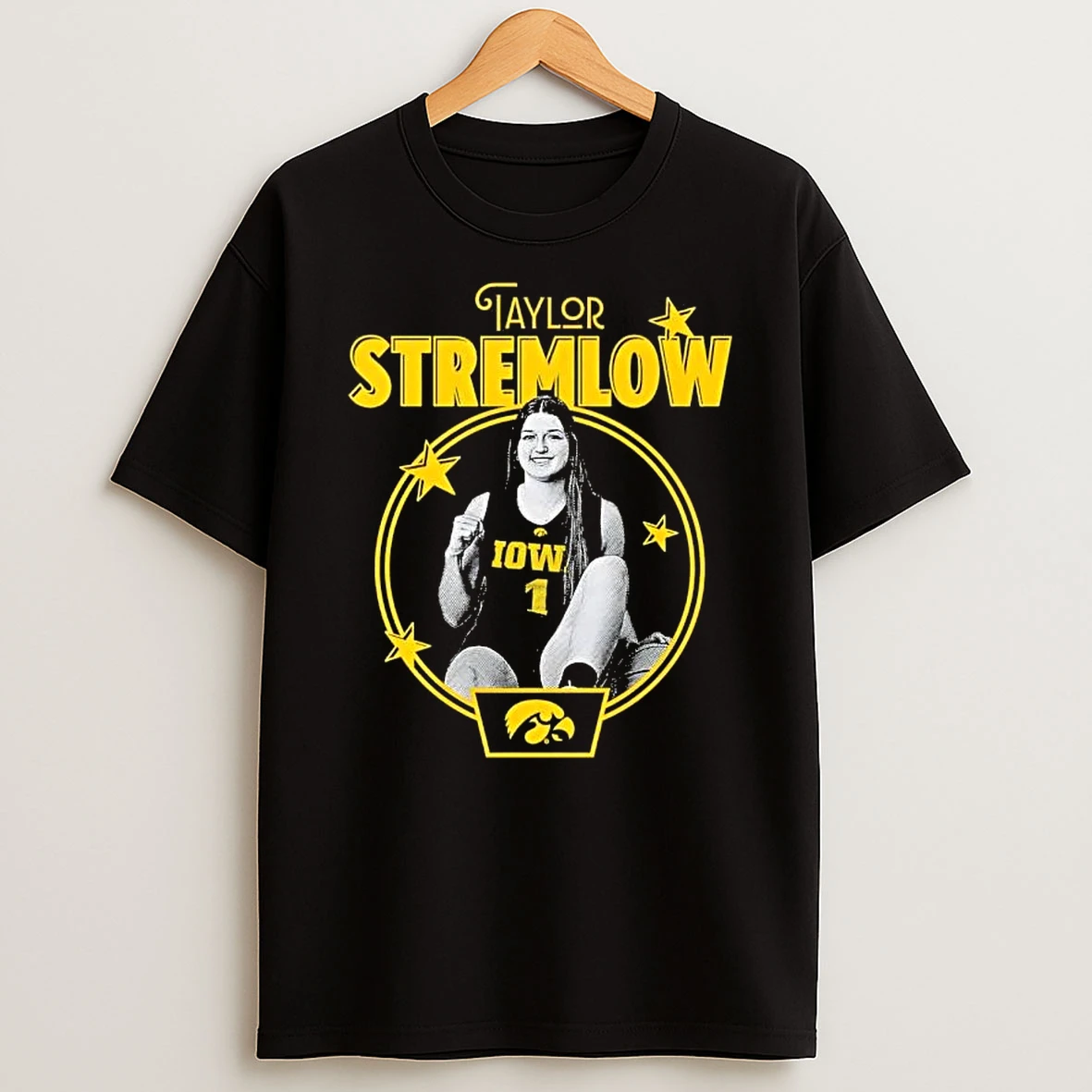Taylor Stremlow Iowa Hawkeyes Womens Basketball Portrait Shirts