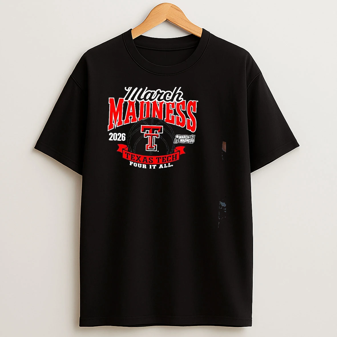 Texas Tech Red Raiders 2026 March Madness Ncaa Womens Basketball Logo Shirts