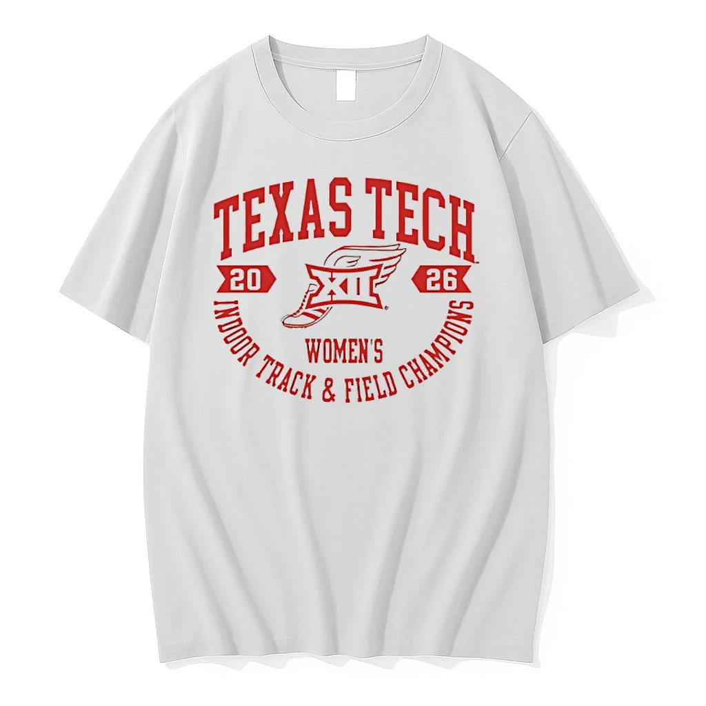 Texas Tech Red Raiders Womens Indoor Track And Field Champions 2026 Shirts