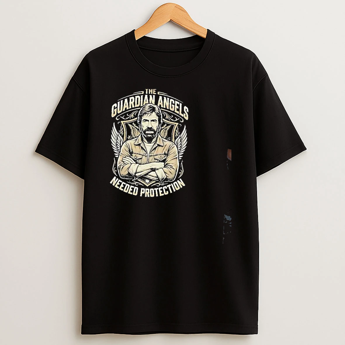 The Angels Needed Protection Rip Chuck Norris Shirts
