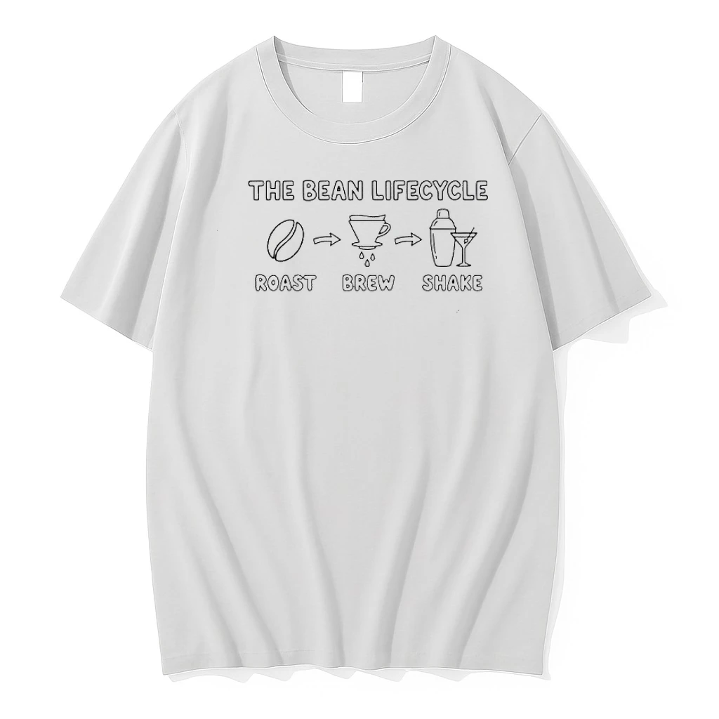 The Bean Lifecycle Roast Brew Shake Coffee Espresso Martini Shirts