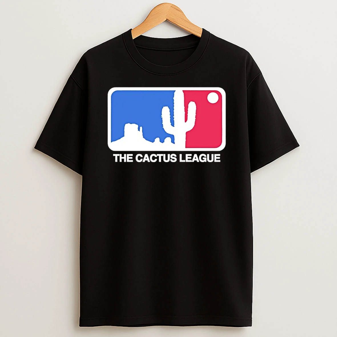 The Cactus League Baseball Cactus And Sun Logo Shirts