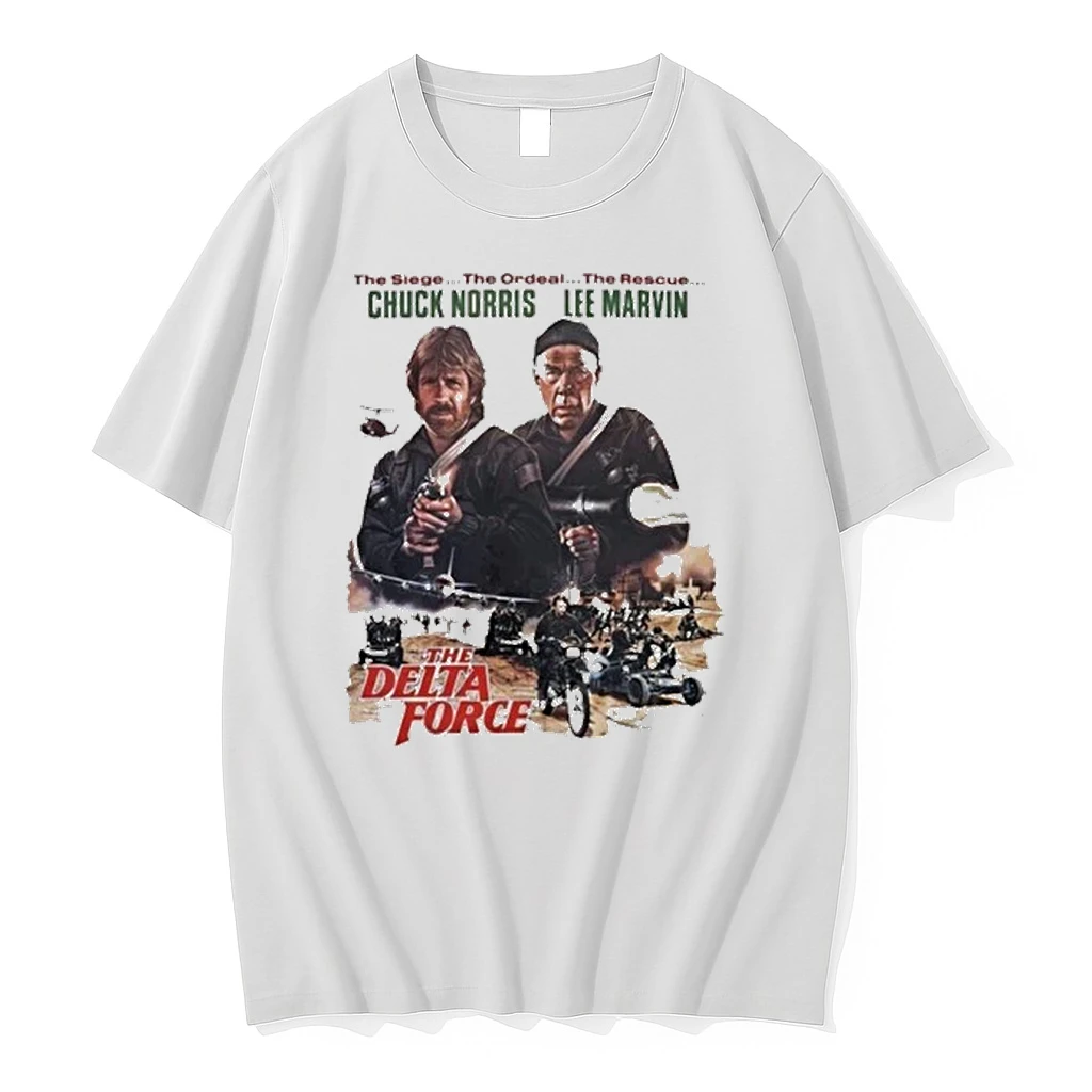 The Delta Force 1986 Chuck Norris And Lee Marvin Shirts