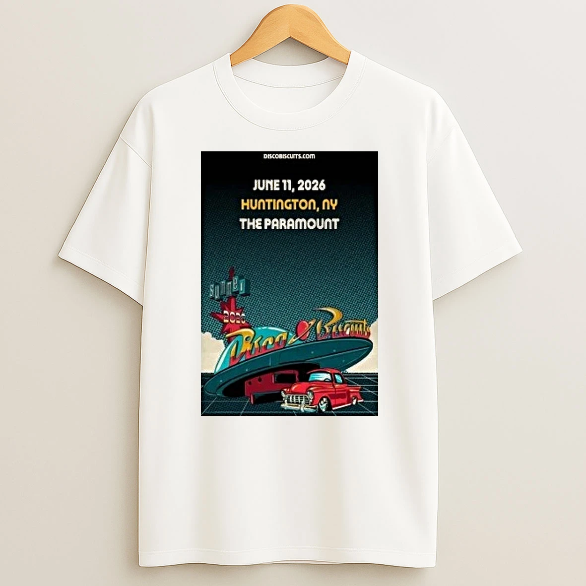 The Disco Biscuits At The Paramount In Huntington Ny On June 11 2026 Shirts