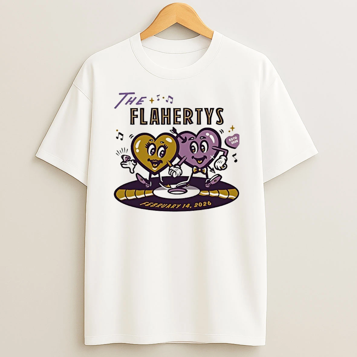 The Flahertys Valentines Day Feb 14 2026 Shirts