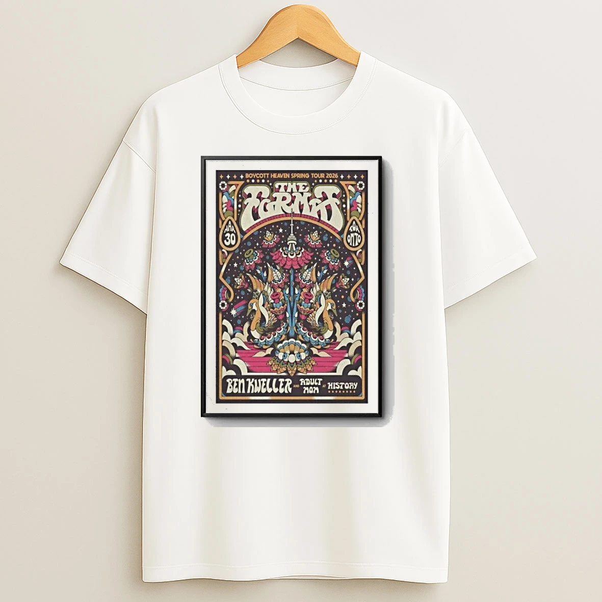 The Format History On Mar 30 2026 Concert Shirts