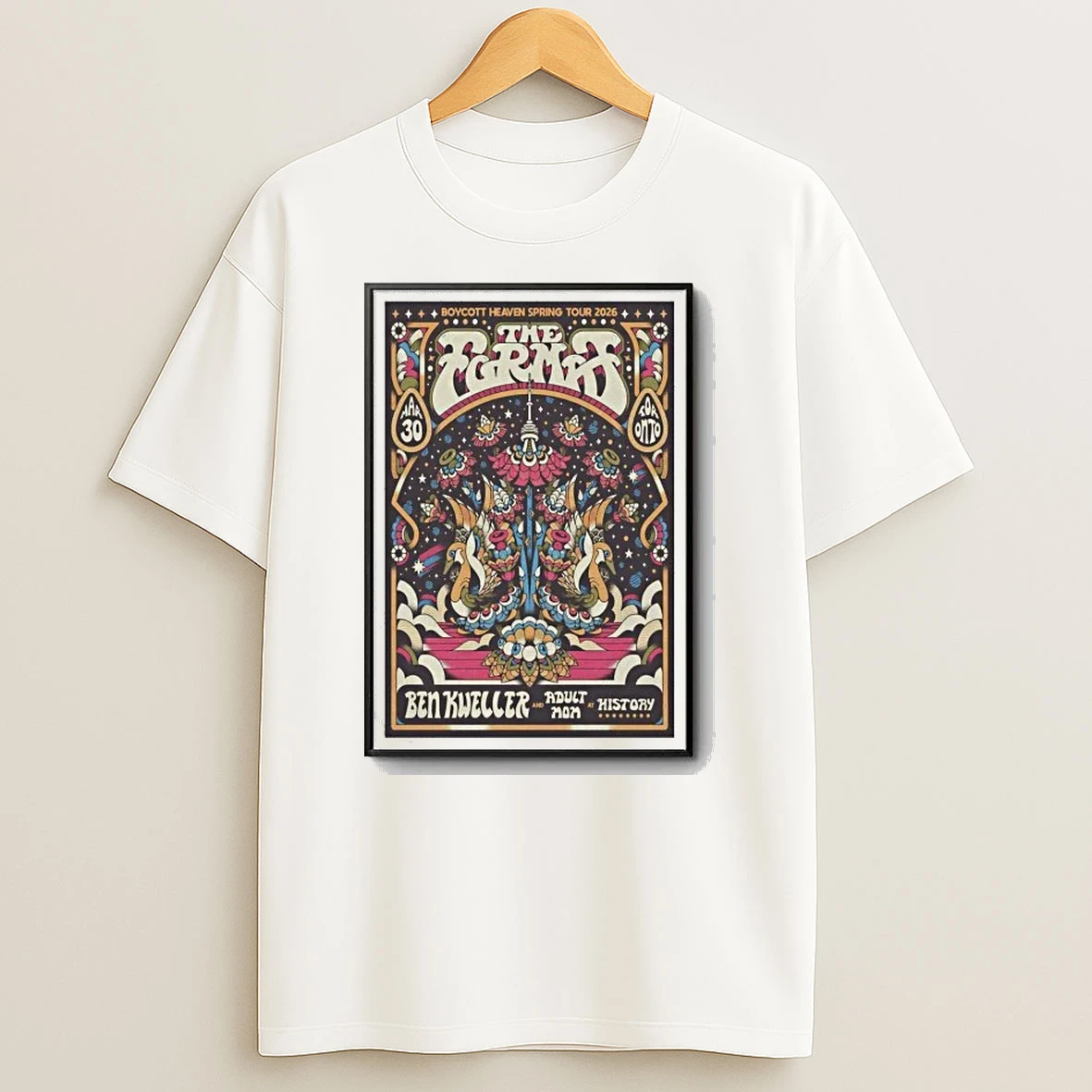 The Format Concert Toronto History Mar 30 2026 Shirts