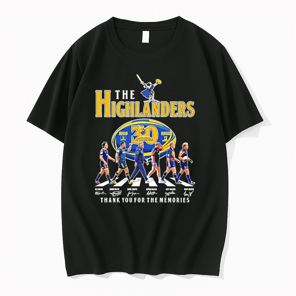 The Highlanders 30 Years 1996 2026 Ben Smith And Legends Abbey Road Signatures Shirts