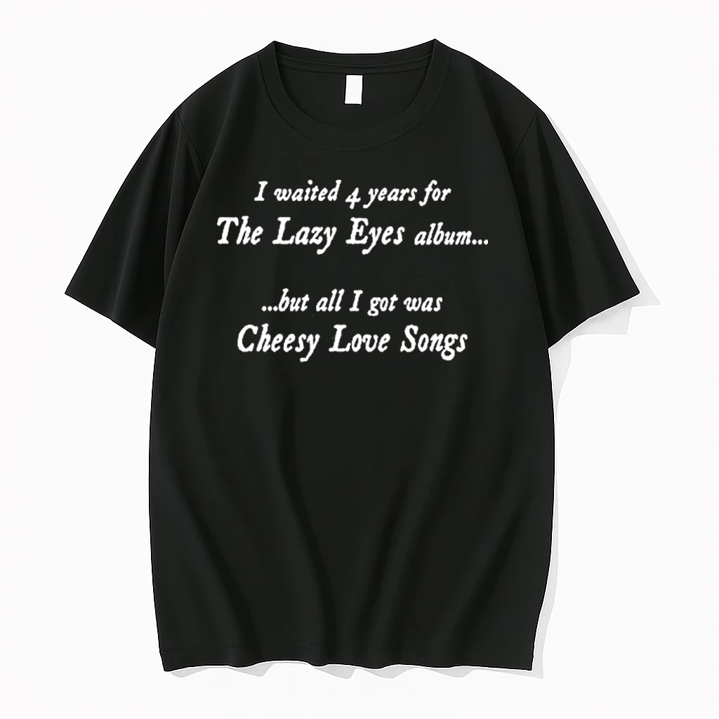 The Lazy Eyes Joke Black Shirts
