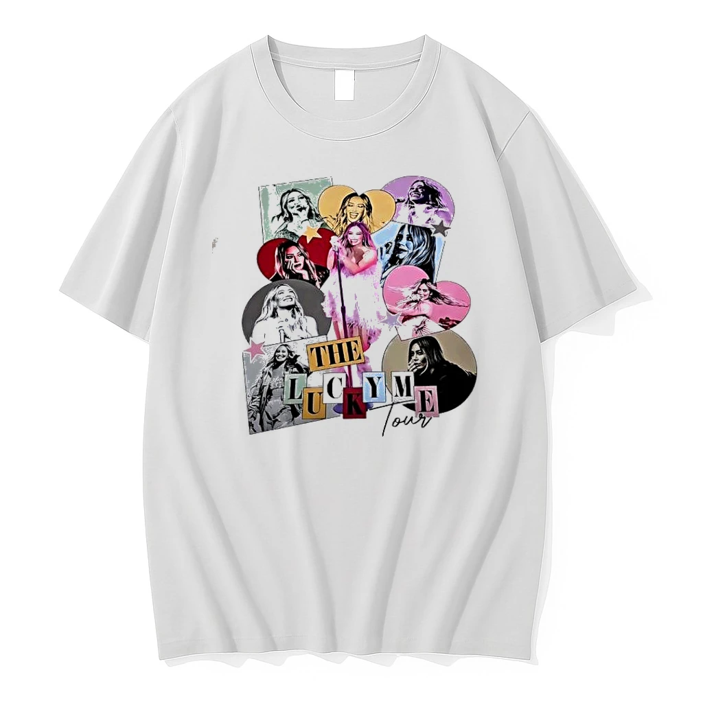 The Lucky Me Tour Hilary Duff Shirts