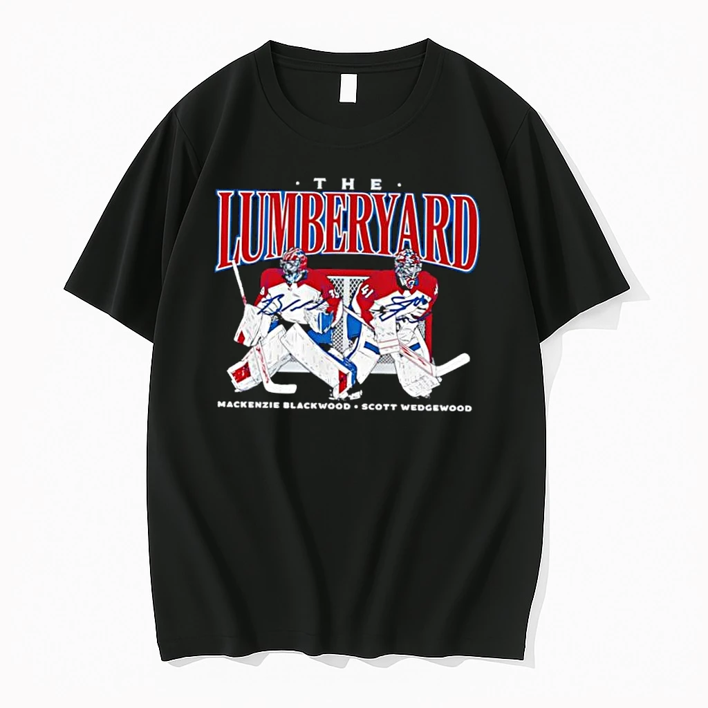 The Lumberyard Mackenzie Blackwood Scott Wedgewood Goalies Shirts