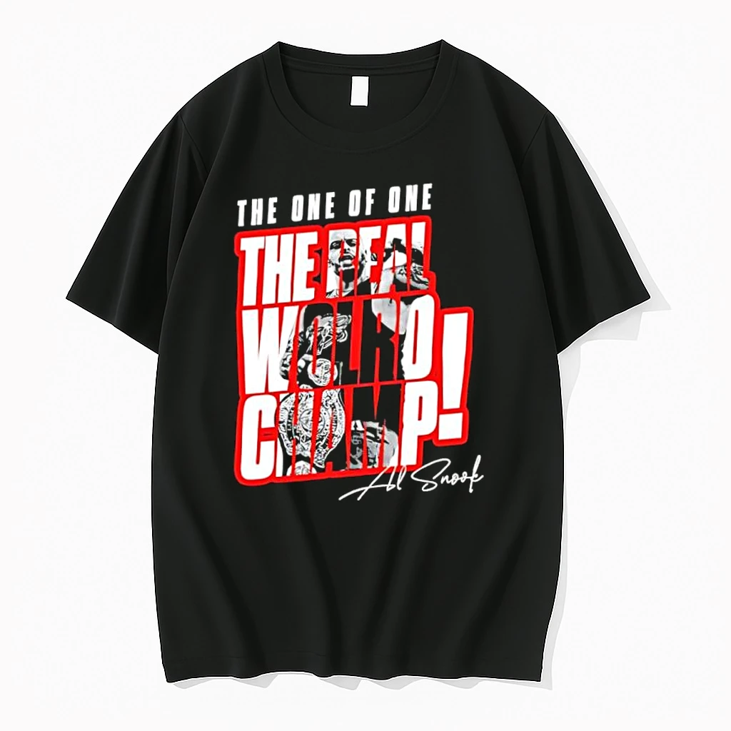 The One Of One The Real World Champion Al Snook Shirts