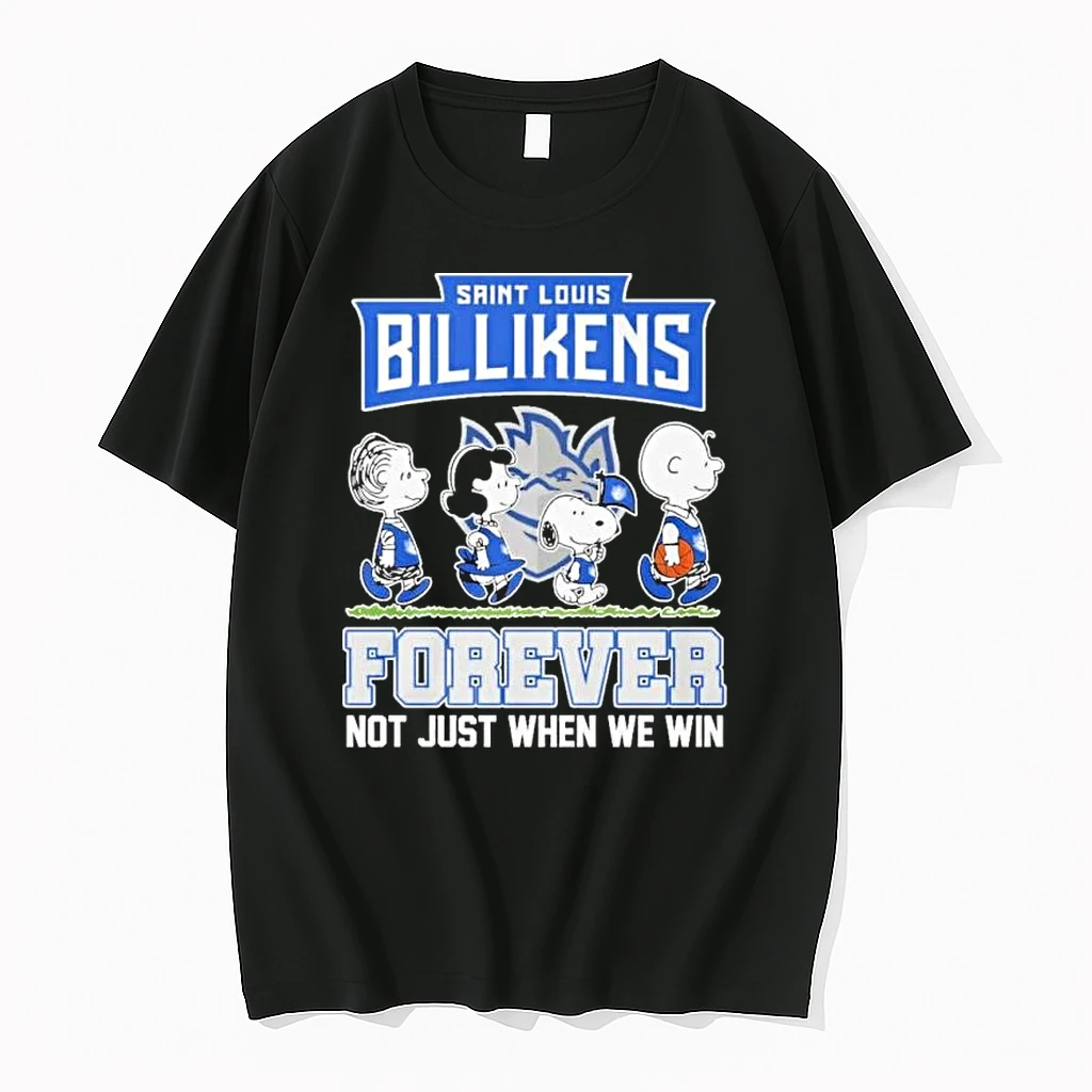 The Peanuts X St Louis Billikens Forever Not Just When We Win Shirts
