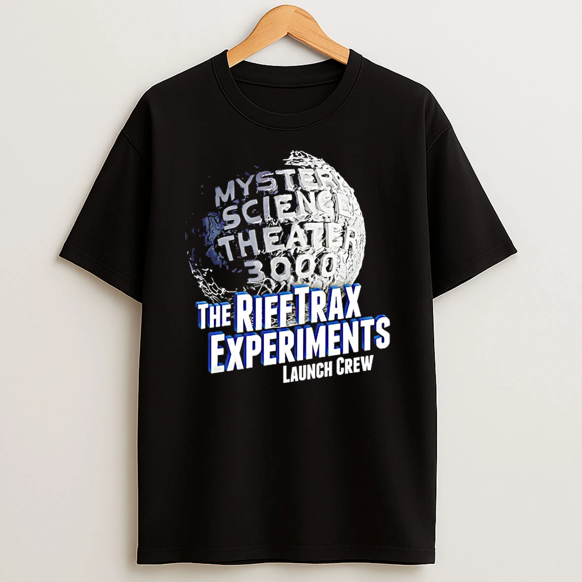 The Rifftrax Experiments Launch Crew Shirts