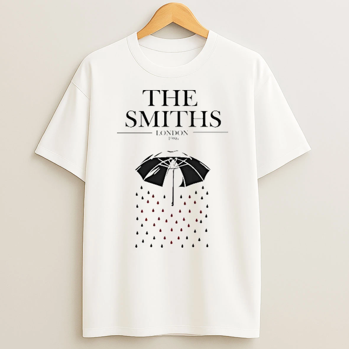 The Smiths London 1986 Umbrella Draw Tour 2026 Shirts
