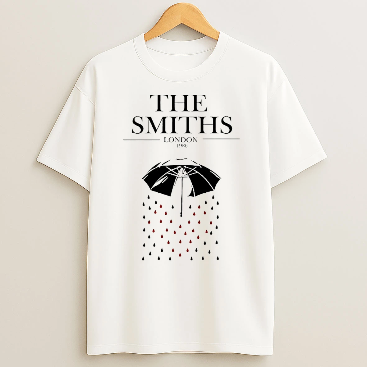 The Smiths London 1986 Umbrella Draw Shirts