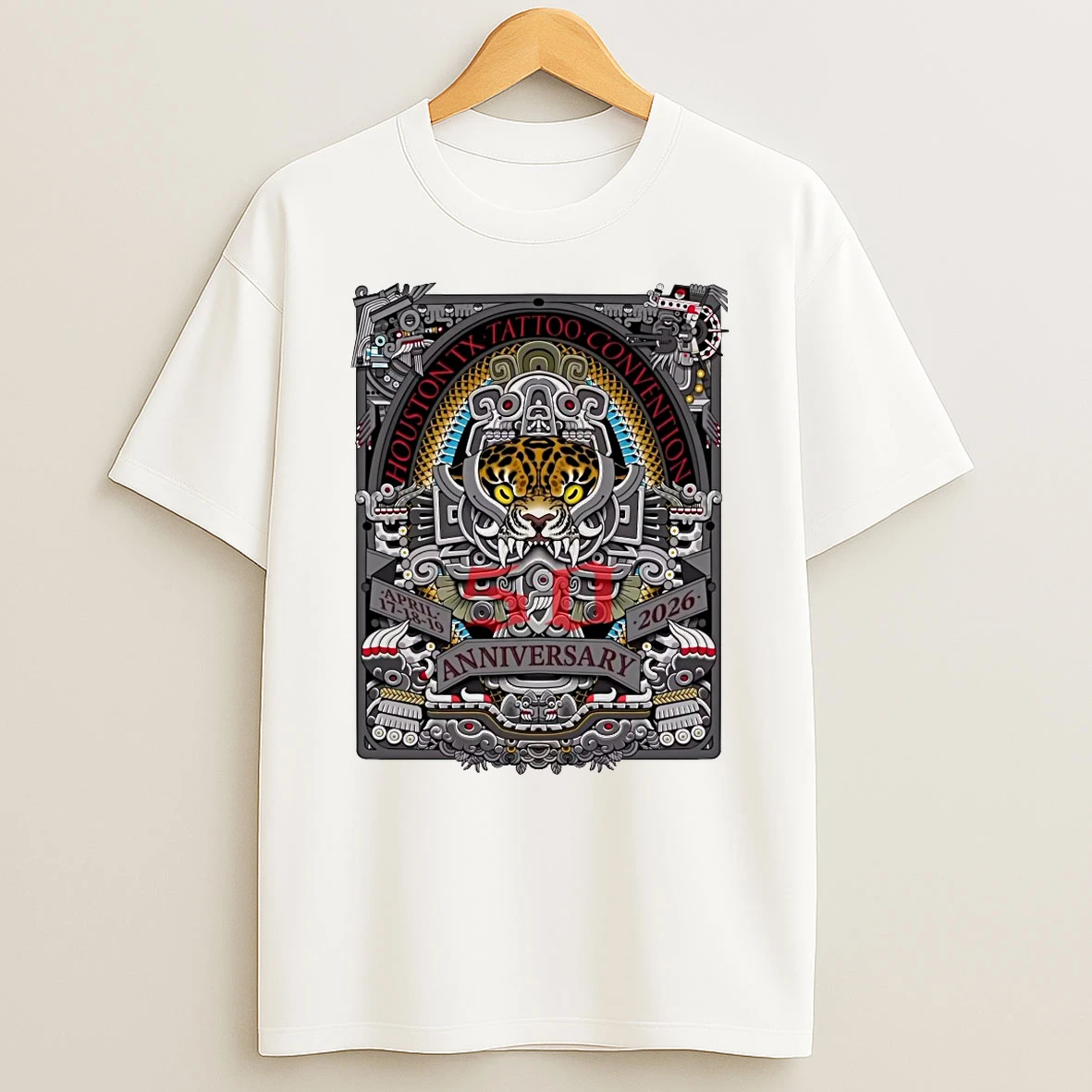 The Texas Tattoo Convention April 17 19 2026 50th Anniversary Houston Texas Shirts