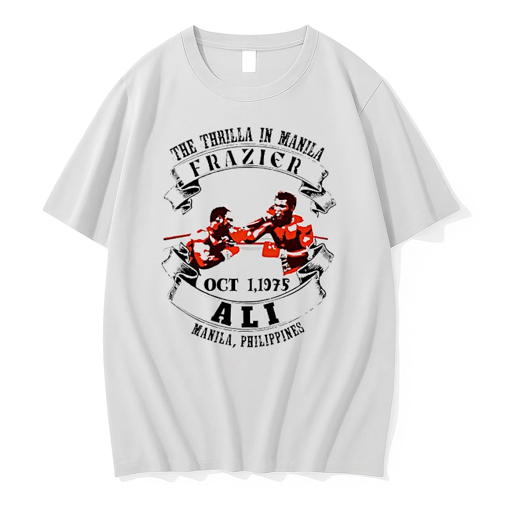 The Thrilla In Manila Muhammad Ali Joe Frazier Oct 1st 1975 Manila Philippines Shirts