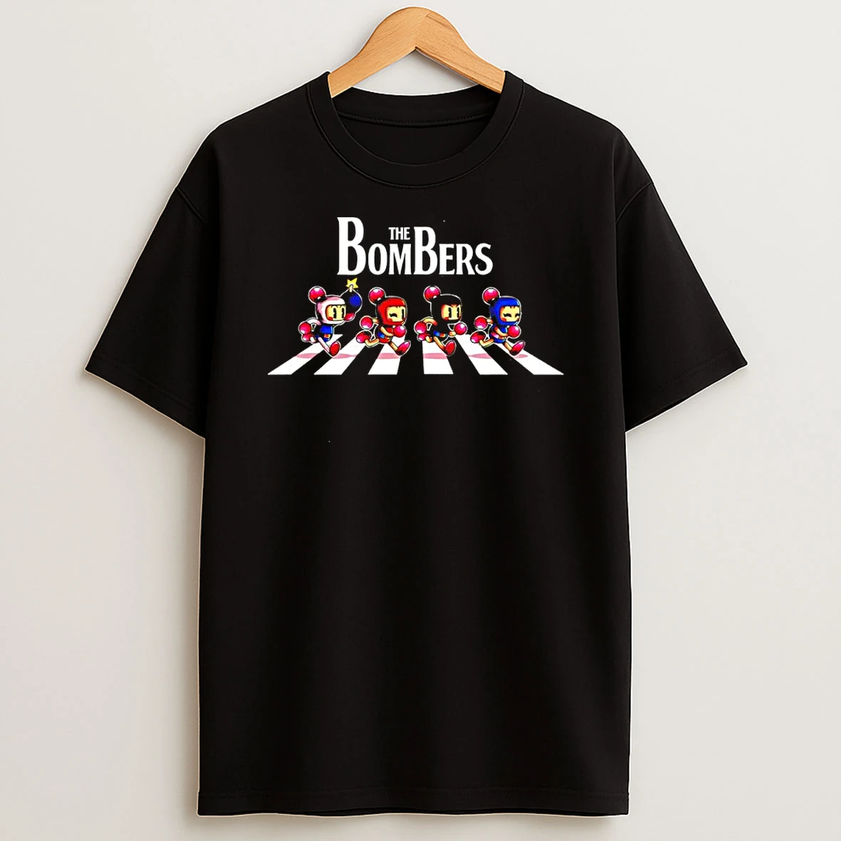 The Bombers Cross The Road Video Game Characters Shirts