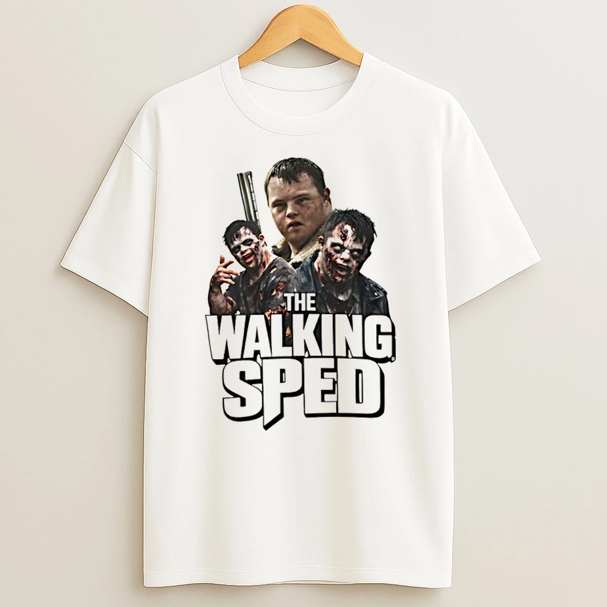 The Walking Sped Down Syndrome Graphic Shirts