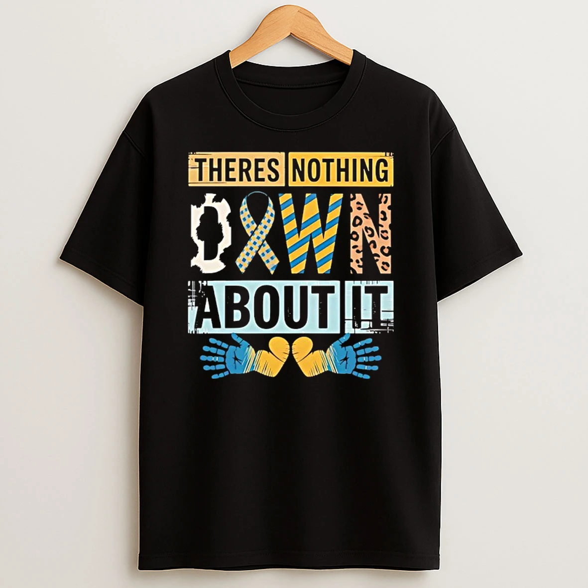 Theres Nothing Down About It Ribbon Retro Shirts