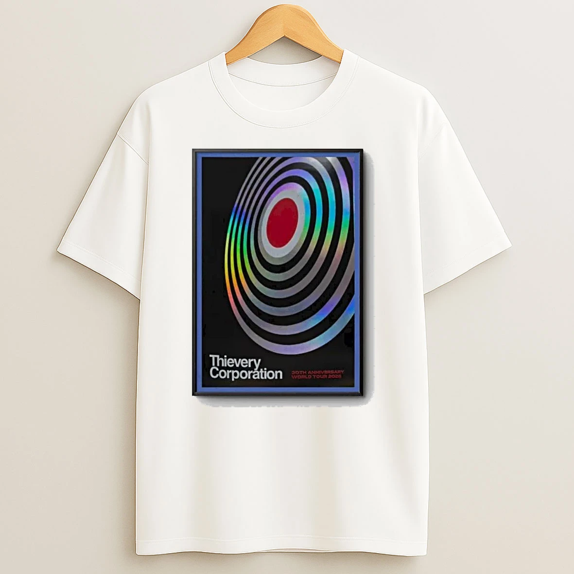 Thievery Corporation 30th Anniversary World Tour 2026 Shirts