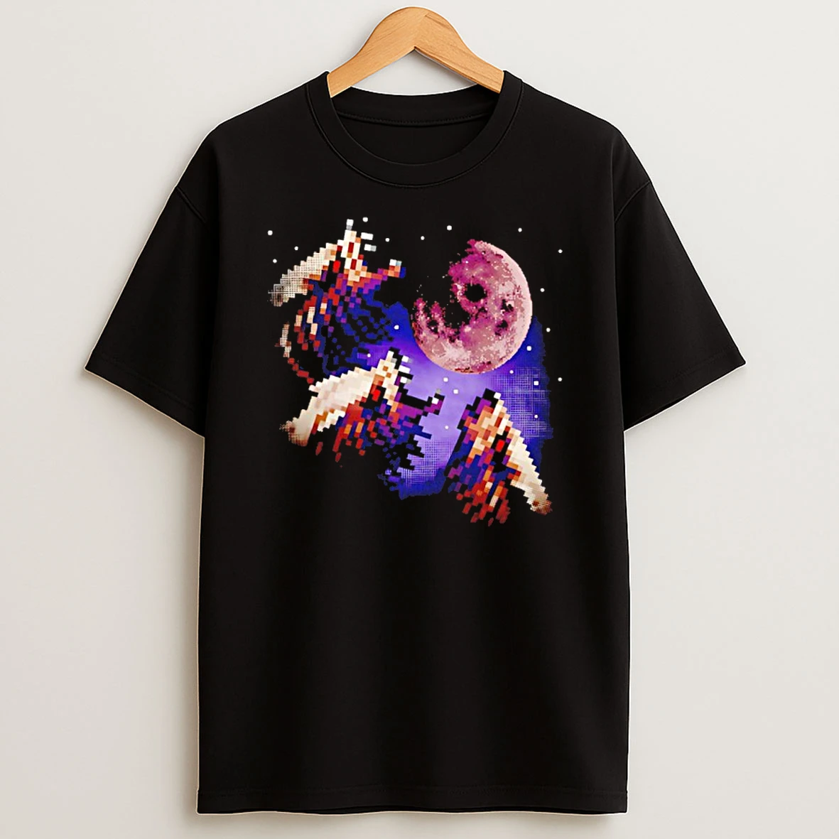 Three Warg Moon Graphic Shirts