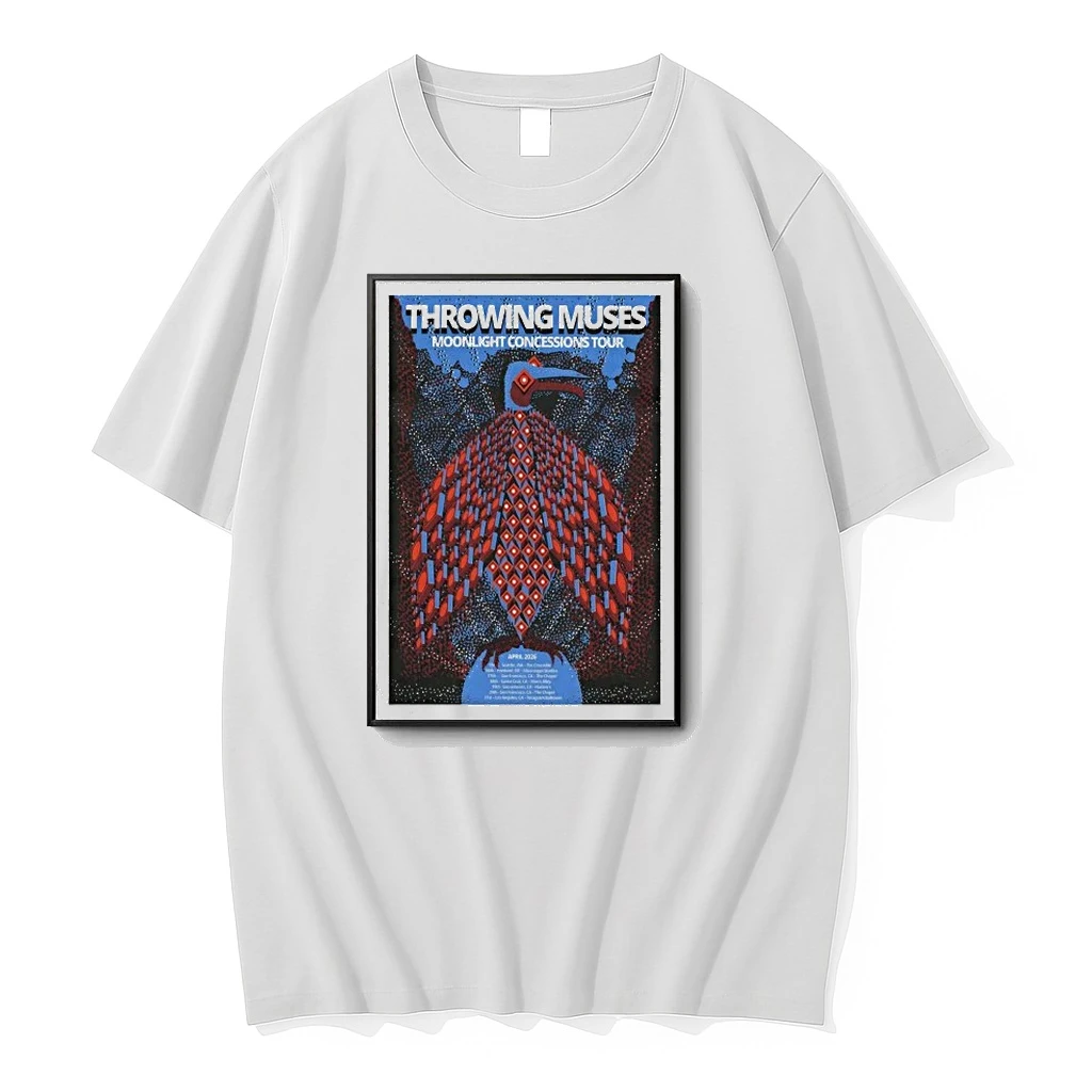 Throwing Muses April 2026 Tour Moonlight Concessions Shirts