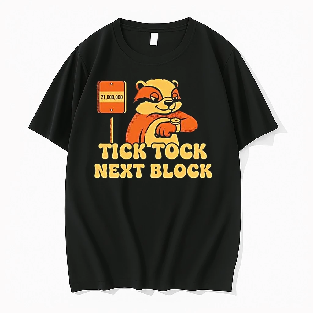 Tick Tock Next Block Honey Badger Shirts
